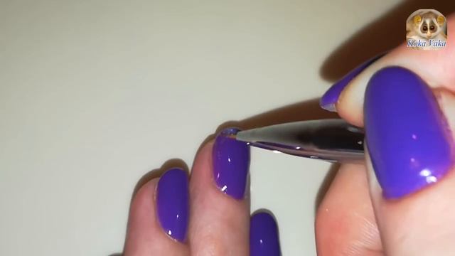 Растяжка блестками. Блестки на гель-лак