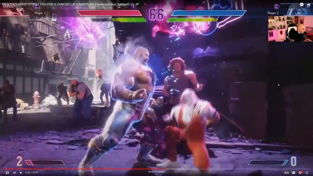 New Street Fighter 6: JP vs Zangief смотреть онлайн