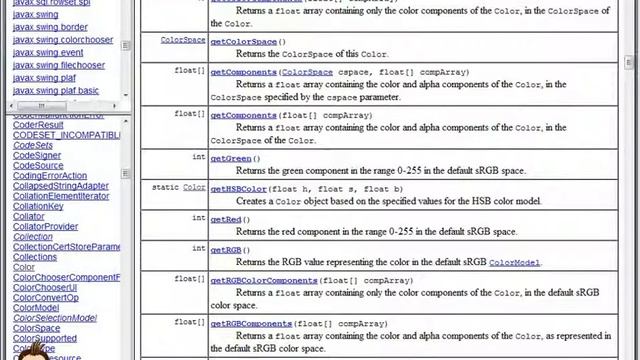 Java Api doc смотреть онлайн