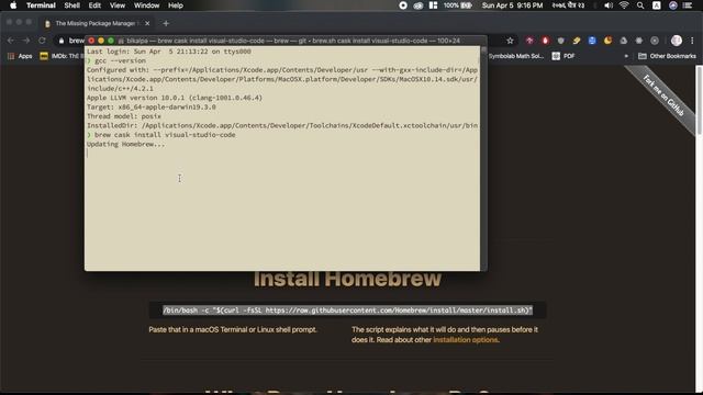 Installing GCC Compiler and VSCode Editor in macOS | C Programming Tutorials in Nepali #2C смотреть онлайн