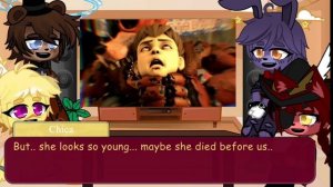 FNaF 1 reacts to "Afton Family" the story||Gacha FNaF||