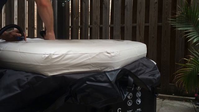 Intex Pure Spa Jacuzzi Setup