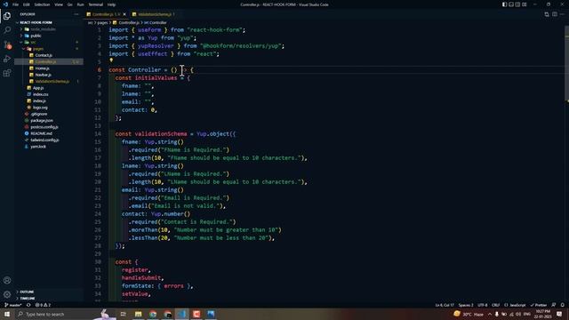 React Hook Form Tutorial - 21 - Controller 1 смотреть онлайн