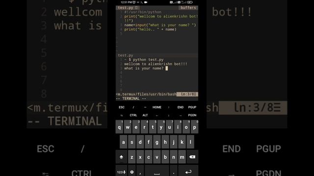 Variables in python | input function in python | Alienkrishn ?? смотреть онлайн