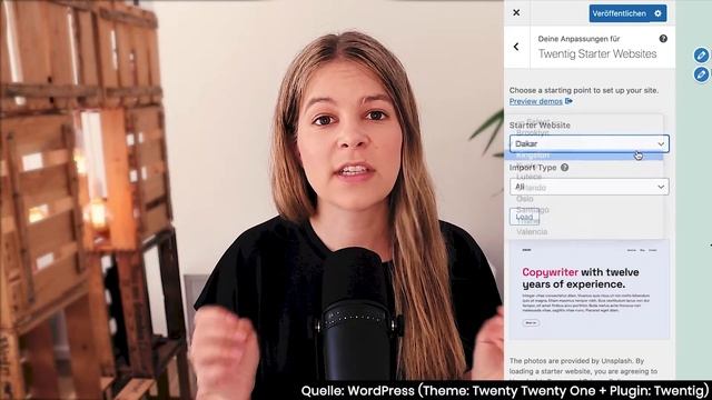 WordPress Webseite in unter 5 Minuten ⏱ Twenty Twenty-One Trick für Anfänger ? (Twentig Tutorial) смотреть онлайн
