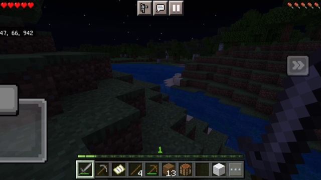 выживание 1 серия Minecraft