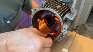 Перемотка электродвигателя.