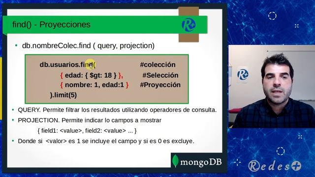 ?MongoDB?18?Cursores y Proyecciones con el método find() смотреть онлайн