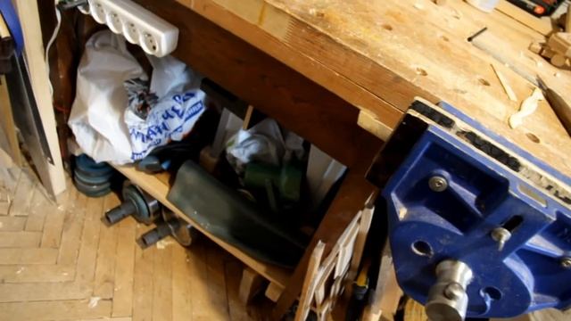 Столярная мастерская дома.Столярка для начинающих.Дешевый столярный верстак.Stolarstwo w domu. смотреть онлайн