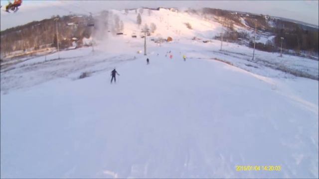 Горные лыжи в Подмосковье. Клуб Л.Тягачева смотреть онлайн