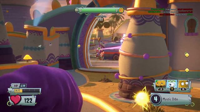 PvZ GW 2: Zen Cactus Gameplay of Mass Destruction 2x смотреть онлайн