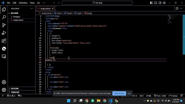 HOW TO MAKE A SROLL BAR IN HTML & CSS | CRAZY CODE 614 смотреть онлайн