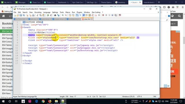 Bootstrap Font-awesome Integration RTech IT - বুটস্ট্রাপ ফন্ট-ওসাম ইন্ট্রিগেশন смотреть онлайн