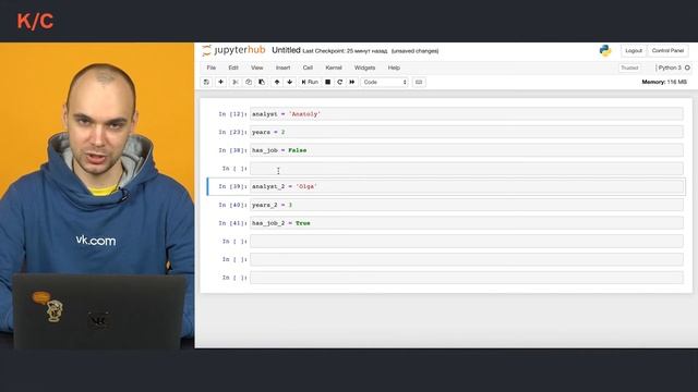 Какие переменные есть в Python? | Аналитик данных | Karpov.courses