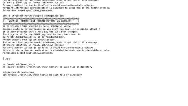 DevOps & SysAdmins: Impossible to connect ssh /root/.ssh/known_hosts': No such file or directory смотреть онлайн