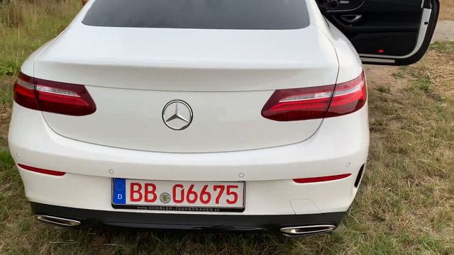 Mercedes Benz E400 AMG Coupe 2019 Facelift C238 Polarwhite Interior Exterior смотреть онлайн