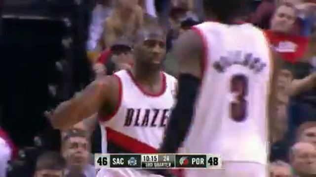 Raymond felton tough layup and1 vs Sacramento 12-27-11 смотреть онлайн