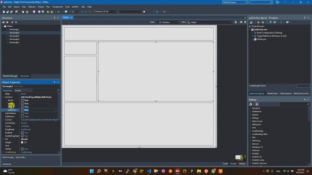 001 - Align & Anchor Firemonkey Design Tutorial (English Version) смотреть онлайн