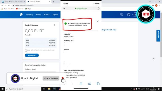 Paypal Money on Hold: How to FIX MONEY ON HOLD PAYPAL PROBLEM! смотреть онлайн