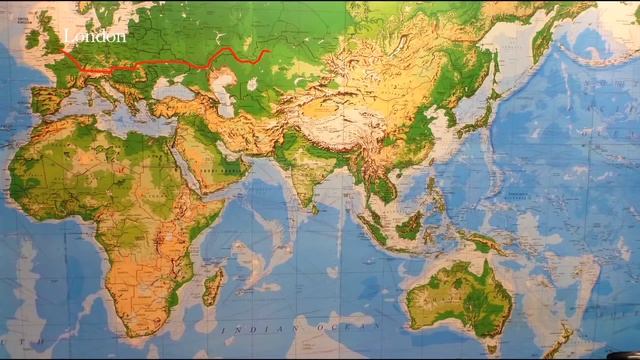 Из Лондона в Сидней на мотоцикле ep3