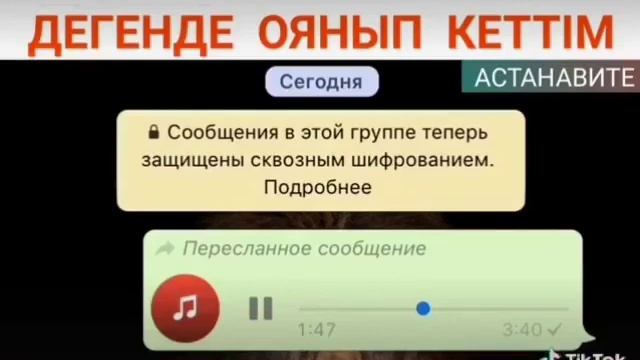 Мадина тәте? Ватсап аудио прикол уатсап казакша смотреть онлайн