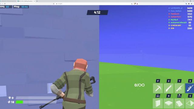 1v1 LOL Building Simulator, Battle Royale & Shooting Game смотреть онлайн