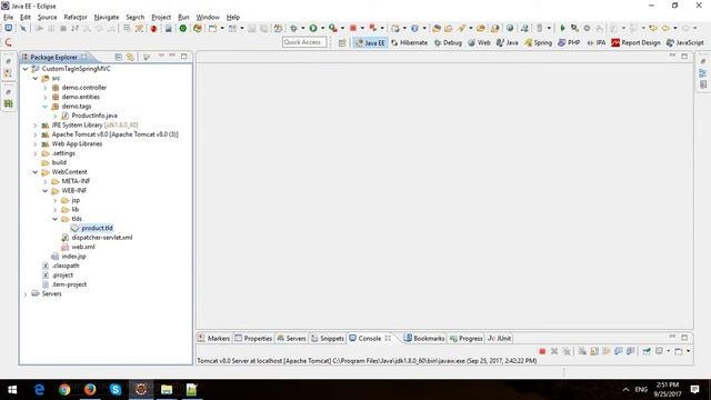 AutoWired in Custom Tag in Spring MVC Framework смотреть онлайн