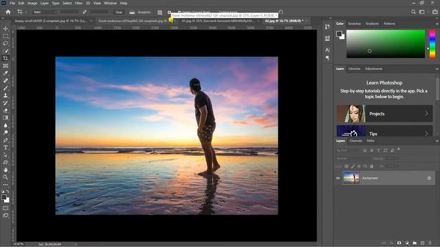 Adobe Photoshop Tutorial For Beginners - Crop Tool | Hindi | 08 смотреть онлайн