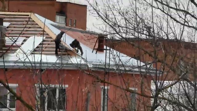 Жесткая кровля зимой смотреть онлайн