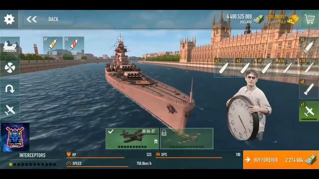 [BATTLE OF WARSHIPE]Fs Super-Alsace Warships Full Upgrade