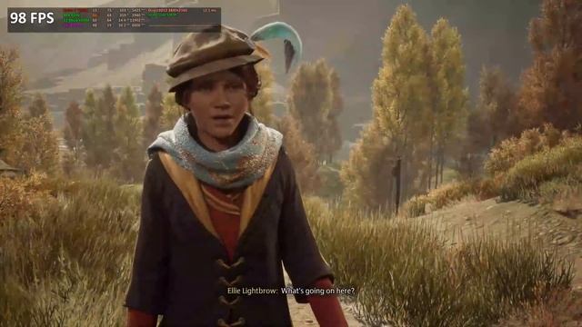 Hogwarts Legacy on nVidia GeForce RTX 4090 Benchmark Gameplay смотреть онлайн