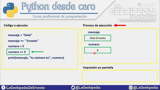 Curso Python 3 desde cero #19 | Operadores de asignación смотреть онлайн