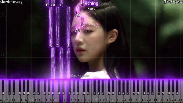 🌀 Alchemy Of Souls | Aching 아리운 - Kassy | Chords+Melody Piano #JungSomin #AlchemyOfSouls #LeeJaewoo