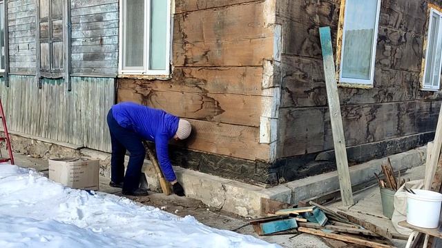 продолжаем ремонт фасада дома?деревенская жизнь смотреть онлайн