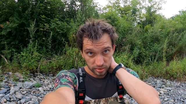 Рыбалка на прижимах. Река Анюй.