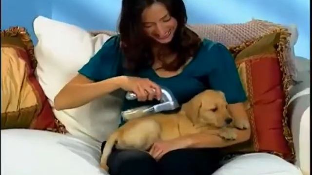 Щётка-пылесос для вычесывания шерсти Auto Pet Shaver смотреть онлайн