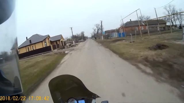 Прокатился на Stels Flame 200.