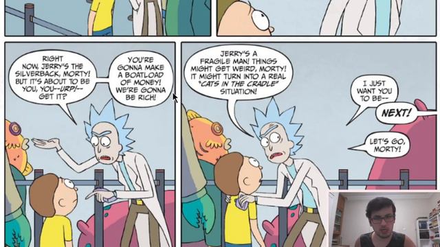 İNGİLİZCE ÇİZGİ ROMAN OKUMA (Rick and Morty #1) смотреть онлайн