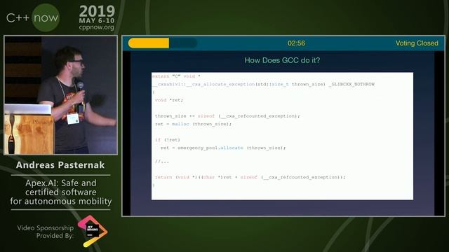 Apex.AI: Safe and certified software for autonomous mobility - Andreas Pasternak [ C++Now 2019 ] смотреть онлайн