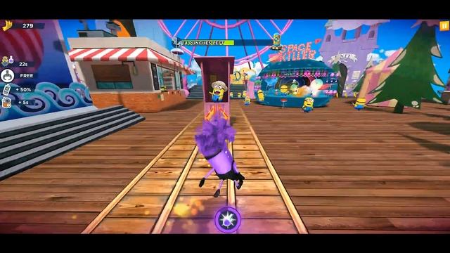 Minion Rush Maid / Scout / Niko / Reindeer all rooms android gameplay walkthrough смотреть онлайн