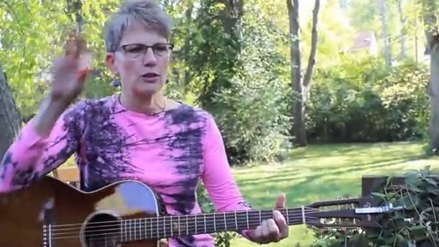 Ellen Britton | Mini Guitar Lesson: Walk Down in the Key of D смотреть онлайн