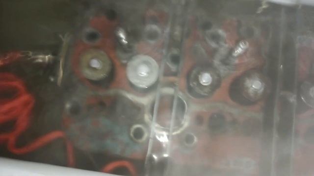 Опресовка ГБЦ МТЗ на стенде для опрессовки ГБЦ сделанного своими руками. смотреть онлайн