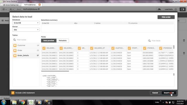 Qlik Sense Training | Data Modeling in Qlik Sense | Connecting with SQL Server for Powerful Insight смотреть онлайн