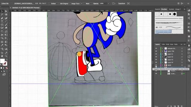 Making GIF IMAGES - From SKETCH to ANIMATION with Sonic The Hedgehog смотреть онлайн