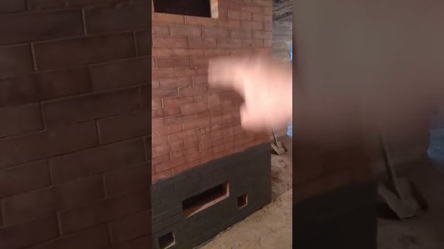 Двух ярусная печь в изразцах. Интересная конструкция. Часть 1. смотреть онлайн