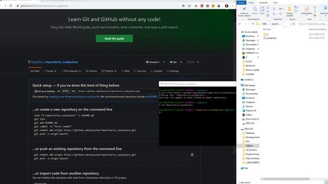 Crear y subir un repositorio desde Git Bash a GitHub смотреть онлайн