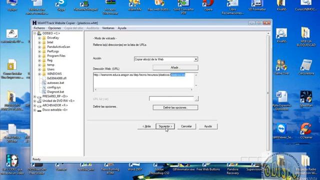 Bajar animaciones swf flash con HTTrack Website Copier смотреть онлайн