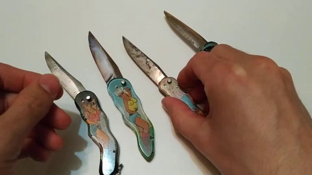 Нож складной Девушка ИТК СССР смотреть онлайн