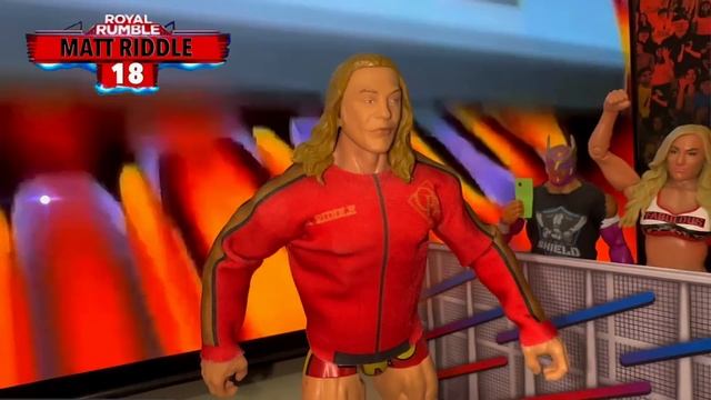 WWE Royal Rumble 2023 Action Figure Match! смотреть онлайн