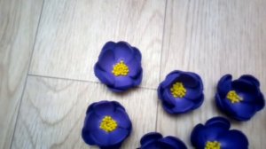 Ветка сакуры из фоамирана своими руками